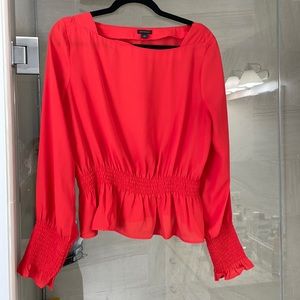 Ann Taylor smocked top